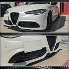 Alfa Romeo Giulia 2016–2022 Priekšējā bampera lūpa Carbon V2 (Carbon) foto 5
