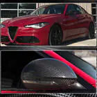 Alfa Romeo Stelvio 2016– Spoguļu uzlikas (2017-2023, sauss karbons) foto 6
