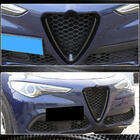 Alfa Romeo Stelvio 2016– Radiatora režģa uzlika (2017-2023, sausais karbons) foto 7