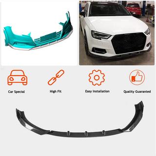 Priekšējā bampera lūpa Lip V1 (Base 2017-2020 Sedan, oglekļa šķiedra) foto 2