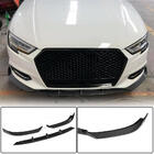 Audi A3 2012–2020 Priekšējā bampera lūpa (FRP) foto 1