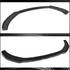 Audi A3 2012–2020 Priekšējā bampera lūpa Lip V1 (Base 2012-2016 Sedan, karbona šķiedra) foto 4