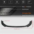 Audi A3 2012–2020 Priekšējā bampera lūpa Lip V1 (Base 2012-2016 Sedan, karbona šķiedra) foto 5