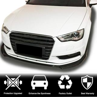 Priekšējā bampera lūpa Lip V1 (Base 2012-2016 Sedan, karbona šķiedra) foto 2