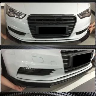Priekšējā bampera lūpa Lip V1 (Base 2012-2016 Sedan, karbona šķiedra) foto 3