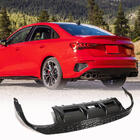 Audi A3 2020– Aizmugurējā bufera difuzors V2 (S-Line Sedan 2020-2023, oglekļa šķiedra) foto 1