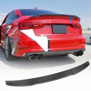Spoileris V9 (Sedan, oglekļa šķiedra) foto 1