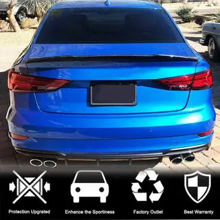 Spoileris V9 (Sedan, oglekļa šķiedra) foto 4