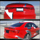 Audi A3 2012–2020 Bagāžnieka vāka spoileris (FRP) foto 7