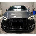 Audi A3 2012–2020 Motora pārsegs V2 (Sedan 2012-2016, oglekļa šķiedra) foto 2
