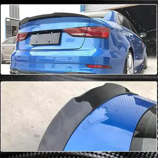 Spoileris V6 (Sedan, oglekļa šķiedra) foto 3