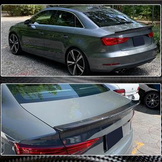 V4 spoileris (Sedan, oglekļa šķiedra) foto 3