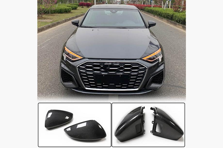 Audi A3 2020– Spoguļu vāciņi (oglekļa šķiedra) V1 Image