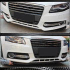 Audi A4 B8 2007–2015 Priekšējā bampera lūpa Lip (Base 2007-2011, karbons) foto 2