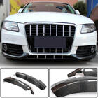 Audi A4 B8 2007–2015 Priekšējā bampera lūpa Flap (Base 2007-2011, oglekļa šķiedra) foto 1
