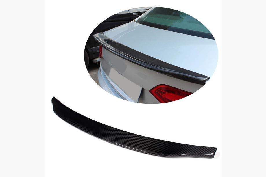 Audi A4 B8 2007–2015 Spoileris V2 (Base 2007-2011, karbons) Image