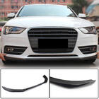 Audi A4 B8 2007–2015 Priekšējā bampera lūpa Lip (Base 2011-2015, oglekļa šķiedra) foto 1