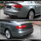 Audi A4 B8 2007–2015 Aizmugurējā bufera difuzors (Base 2011-2015, oglekļa šķiedra) foto 3