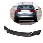 Audi A4 B8 2007–2015 Spoileris V4 (Base 2011-2015, karbons) foto 1