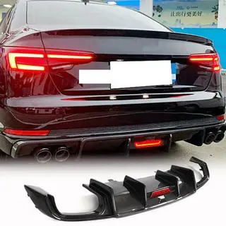Aizmugurējā bufera difuzors (Base Sedan 2015-2019, Carbon) foto 1