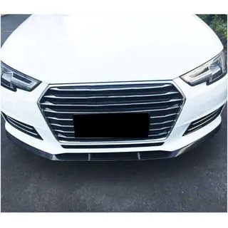 Priekšējā bufera lūpa Lip V1 (Base Sedan 2015-2019, oglekļa šķiedra) foto 2