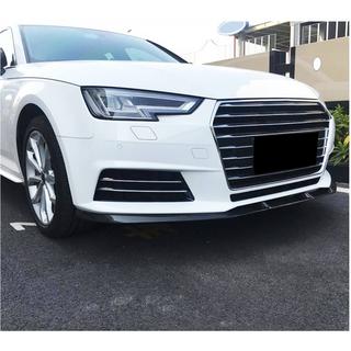 Priekšējā bufera lūpa Lip V1 (Base Sedan 2015-2019, oglekļa šķiedra) foto 3