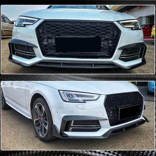 Miglas lukturu apdares uzlikas V2 (S-Line Sedan 2015-2019, oglekļa šķiedra) foto 4