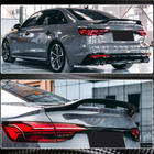Audi A4 B9 2015–2024 V8 spoileris (Sedan, oglekļa šķiedra) foto 4