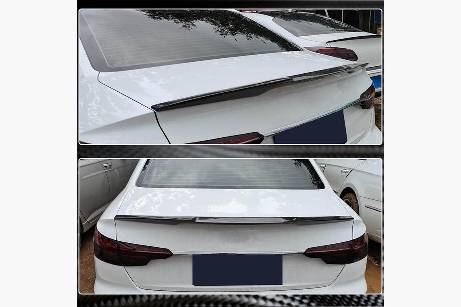 Audi A4 B9 2015–2024 V6 spoileris (Sedan, karbons) Foto 3