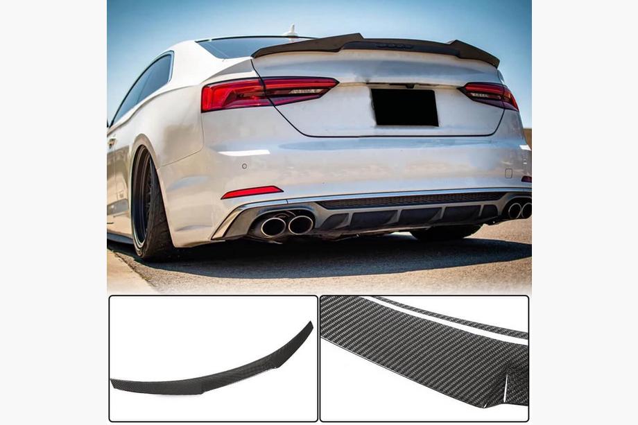 Audi A5 2016–2025 V6 spoileris (kupejai, karbons) Image