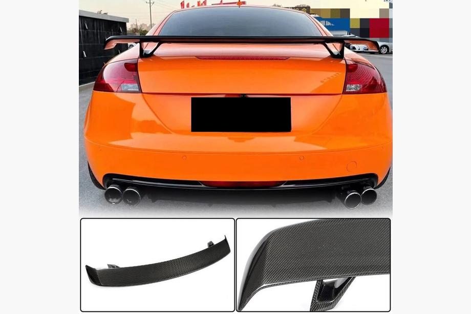 Audi A5 2007–2015 Spoileris V3 (kabriolets, oglekļa šķiedra) Image
