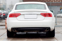 Audi A5 2007–2015 Spoileris V4 (Sportback, oglekļa šķiedra) foto 1