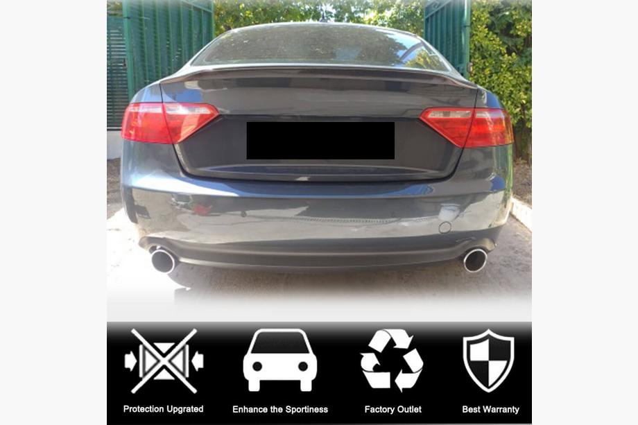 Audi A5 2007–2015 V6 spoileris (Coupe, oglekļa šķiedra) Foto 2