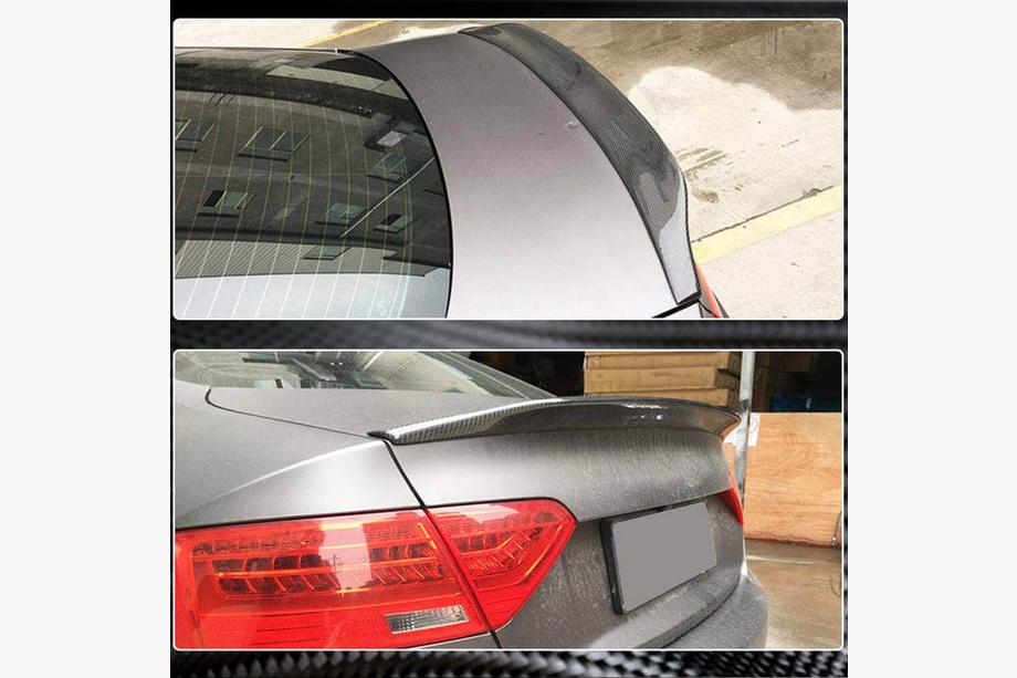Audi A5 2007–2015 V6 spoileris (Coupe, oglekļa šķiedra) Foto 3