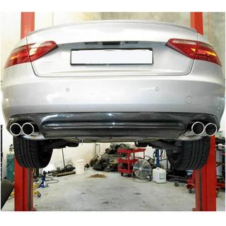 Aizmugurējā bampera difuzors (Base coupe/kabriolets 2007-2011, oglekļa šķiedra) Audi A5 2007–2015 foto 2
