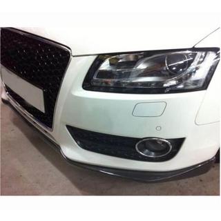 Priekšējā bampera lūpa Lip V2 (Base 2007-2011, oglekļa šķiedra) Audi A5 2007–2015 foto 3