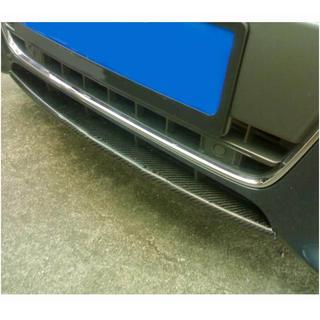 Priekšējā bampera lūpa Lip V1 (Base 2007-2011, oglekļa šķiedra) Audi A5 2007–2015 foto 2