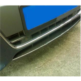 Priekšējā bampera lūpa Lip V1 (Base 2007-2011, oglekļa šķiedra) Audi A5 2007–2015 foto 3