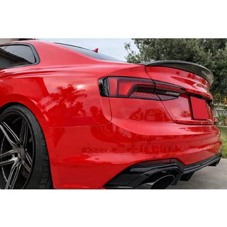 V6 spoileris (Sportback, oglekļa šķiedra) Audi A5 2016–2025 foto 1