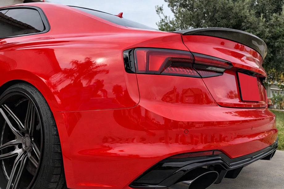 Audi A5 2016–2025 V6 spoileris (Sportback, oglekļa šķiedra) Image