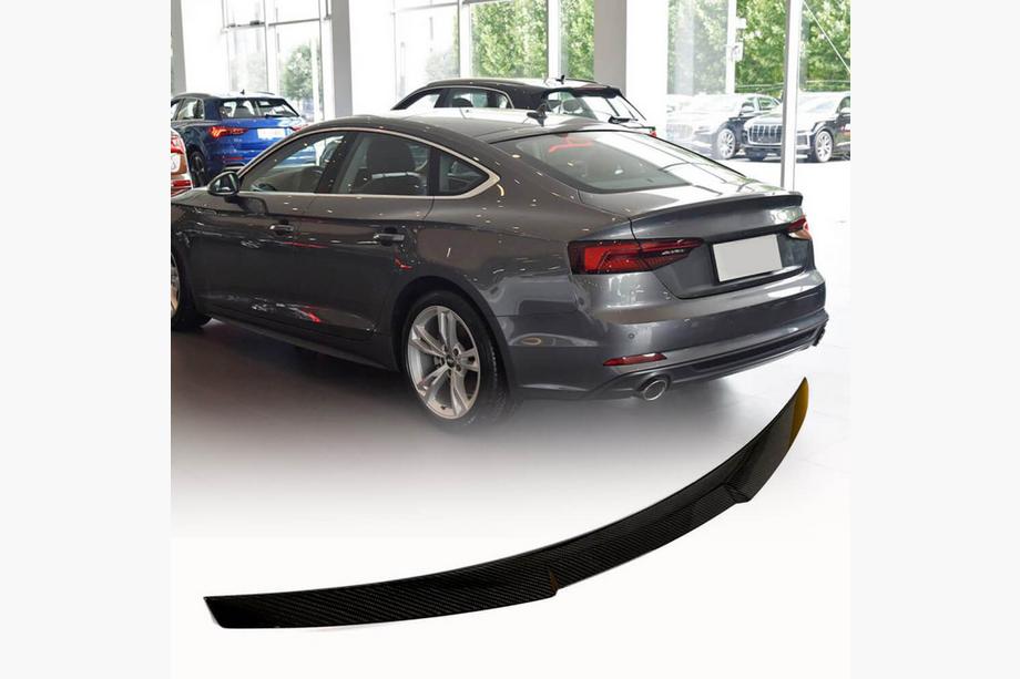 Audi A5 2016–2025 V5 spoilera uzlika (Sportback, oglekļa šķiedra) Image