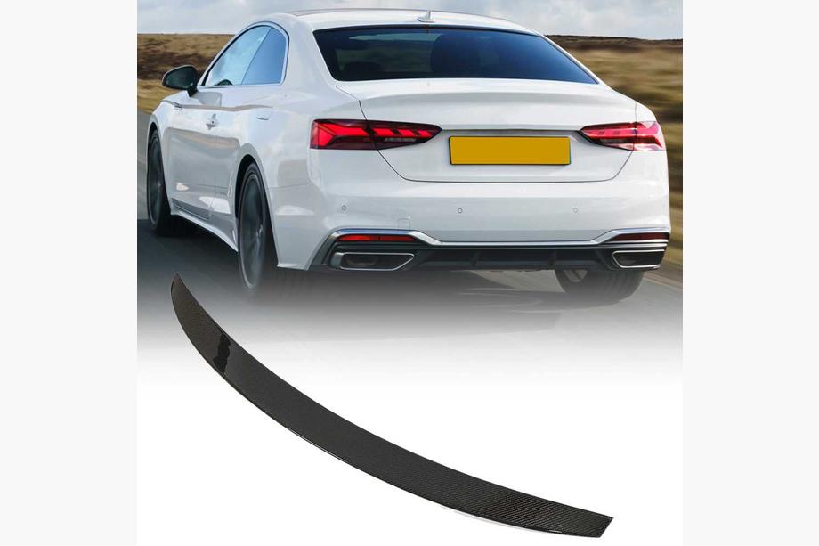 Audi A5 2016–2025 Spoileris V3 (kupejai, oglekļa šķiedra) Foto 1