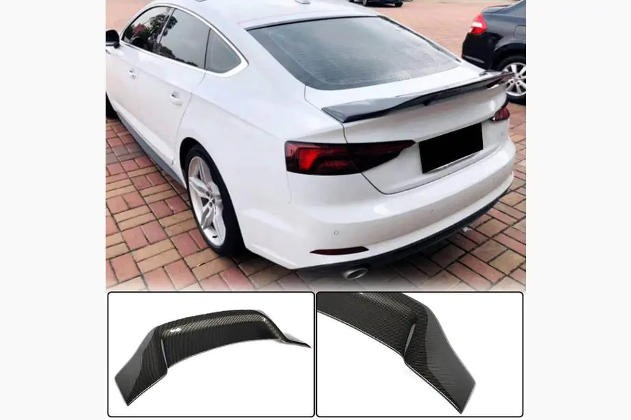 Audi A5 2007–2015 Spoileris V3 (Sportback, karbons) Image