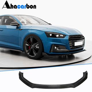 Priekšējā bampera lūpa Lip V2 (S-Line 2016-2020, karbons) foto 1