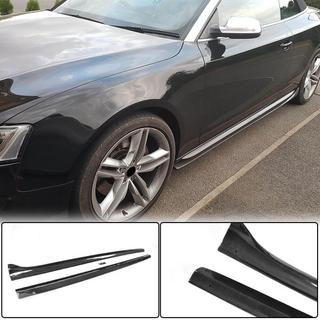 Sānu sliekšņu uzlikas (Kupeja/Kabriolets, oglekļa šķiedra) Audi A5 2007–2015 foto 1