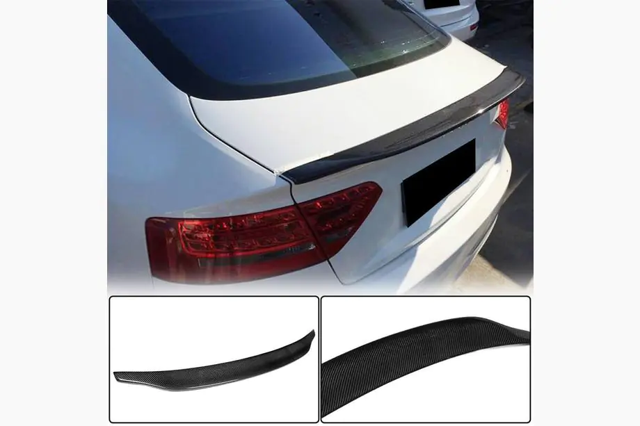 Audi A5 2007–2015 V2 spoileris (Sportback, no oglekļa šķiedras) Image