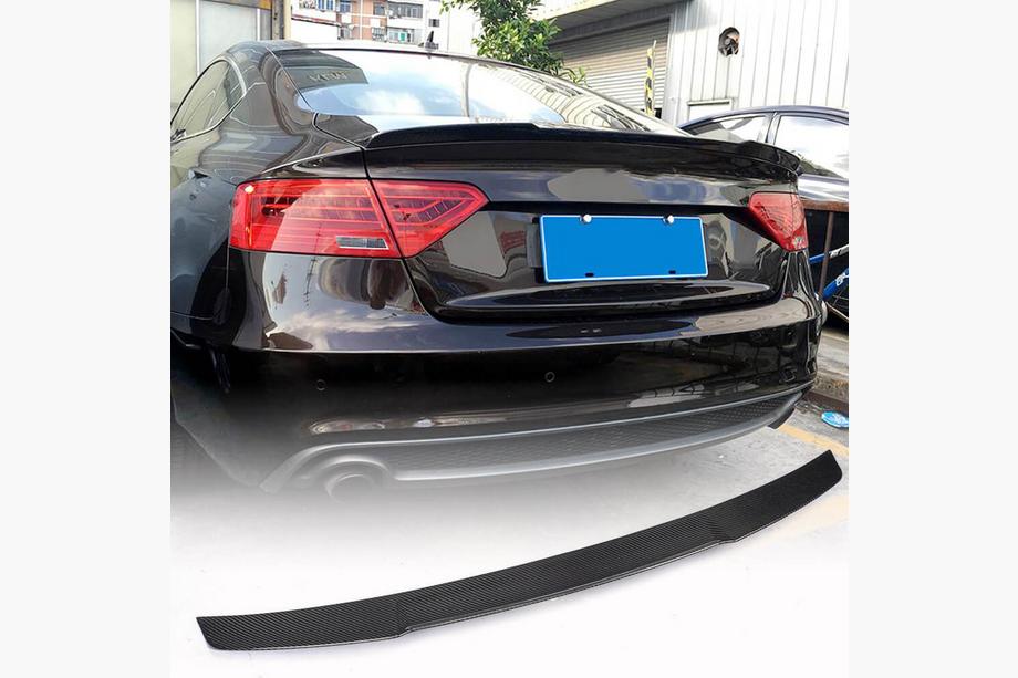 Audi A5 2007–2015 Spoileris V1 (Sportback, oglekļa šķiedra) Image