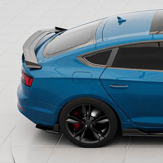 Spoileris V1 (Sportback, oglekļa šķiedra) foto 3