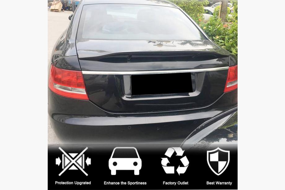 Audi A6 C6 2004–2011 Spoileris V1 (ogleklis) Foto 2