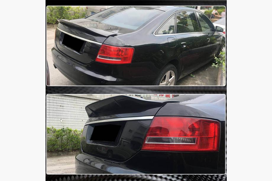 Audi A6 C6 2004–2011 Spoileris V1 (ogleklis) Foto 4